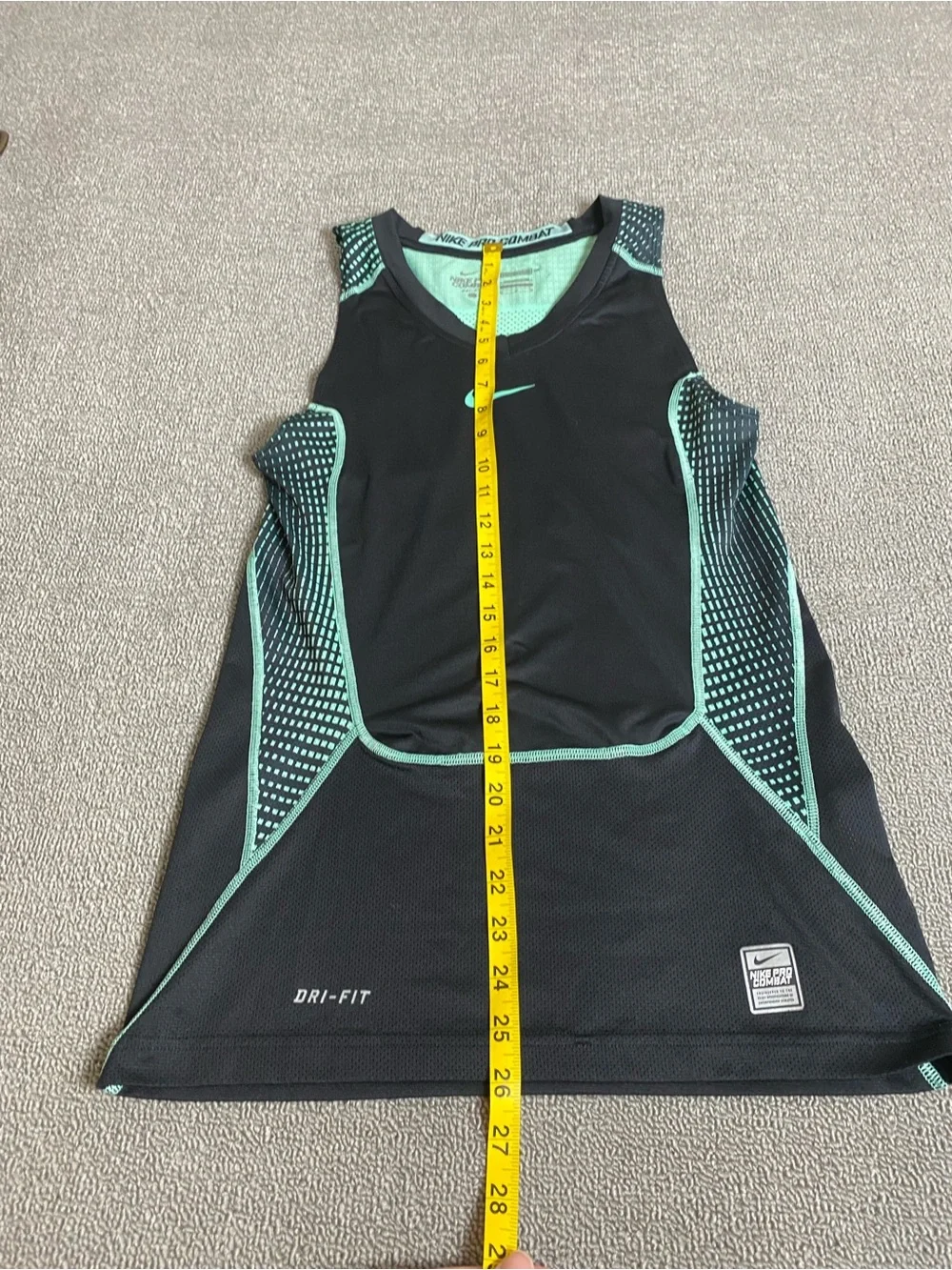 Nike Pro Combat Dri Fit Performance Tank- Gym Athletic Summer Athleisure Workout